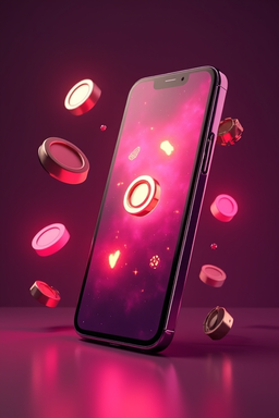 Smartphone showing Fortune Play app